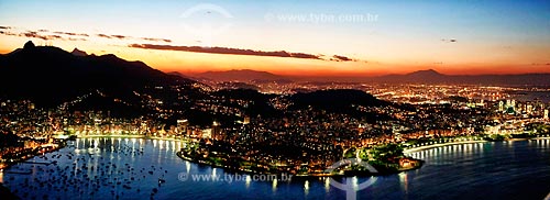  Subject: Botafogo Bay view from Sugar Loaf / Place: Rio de Janeiro city - Rio de Janeiro state (RJ) - Brazil / Date: 08/2012 