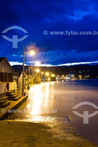  Subject: Fishermen community in Garopaba Beach at evening / Place: Garopaba city - Santa Catarina state (SC) - Brazil / Date: 07/2012 