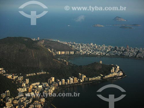  Subject: Rodrigo de Freitas Lagoon with the neighborhoods of Lagoon and Ipanema in the background / Place: Rio de Janeiro city - Rio de Janeiro state (RJ) - Brazil / Date: 08/2007 