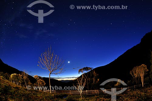  Subject: Night landscape / Place: Itamonte city - Minas Gerais state (MG) - Brazil / Date: 08/2012 