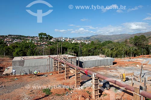  Subject: Construction of sewage treatment station in the city of Sao Roque de Minas - Program of revitalization and Recovery of  Basins of San Francisco River / Place: Sao Roque de Minas city - Minas Gerais state (MG) - Brazil / Date: 10/2011 