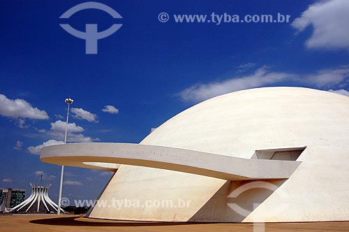  Subject: Honestino Guimaraes National Museum   (2006) / Place: Brasilia city - Distrito Federal  (Federal District) - Brazil  / Date: 10/2006 