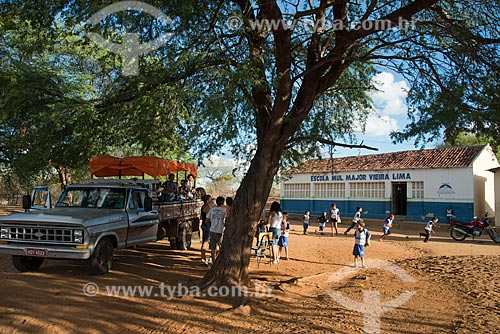  Subject: Municipal School Major Vieira Lima in rural zone of the city / Place: Serra Talhada city - Pernambuco state (PE) - Brazil / Date: 08/2012 