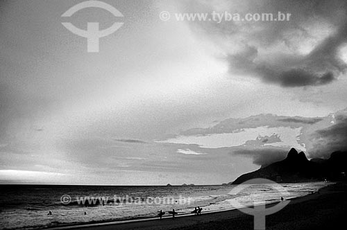  Subject: Sunset on Arpoador Beach / Place: Ipanema neighborhood - Rio de Janeiro state (RJ) - Brazil / Date: 05/2012 