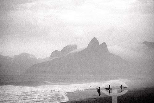  Subject: Sunset on Arpoador Beach / Place: Ipanema neighborhood - Rio de Janeiro state (RJ) - Brazil / Date: 10/2008 