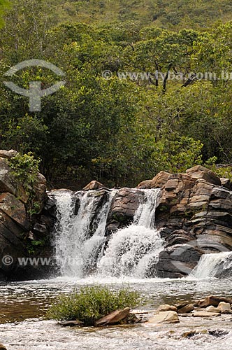  Subject: Araras Waterfall (Macaws Waterfall) - Two Brothers River / Place: Pirenopolis city - Goias state (GO) - Brazil / Date: 05/2012 