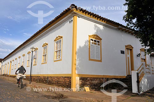  Subject: Pompeu Family Museum (XVIII century) - private museum with pieces of regional history. In this building worked the first newspaper of Goias: A Matutina Meiapontense / Place: Pirenopolis city - Goias state (GO) - Brazil / Date: 05/2012 