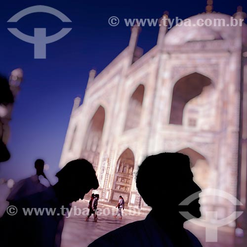  Subject: Taj Mahal (1648) / Place: Agra city - India - Asia / Date: 04/2007 