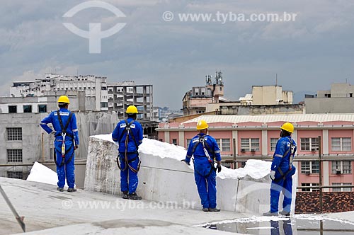  Subject: Construction of the Art Museum of Rio (MAR) / Place: Maua Square - Rio de Janeiro city - Rio de Janeiro state (RJ) - Brazil / Date: 09/2012 