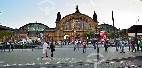  Subject: Frankfurt Central Station / Place: Frankfurt city - Germany - Europe / Date: 08/2012 