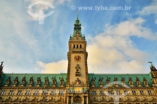  Subject: City hall of Hamburg / Place: Hamburg city - Germany - Europe / Date: 10/2011 