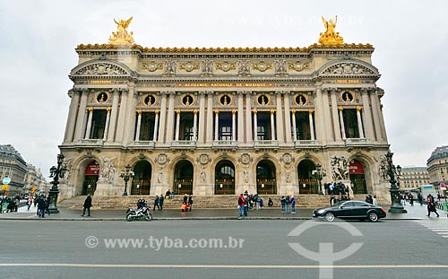  Subject: Palais Garnier (1875) / Place: Paris - France - Europe / Date: 02/2012 