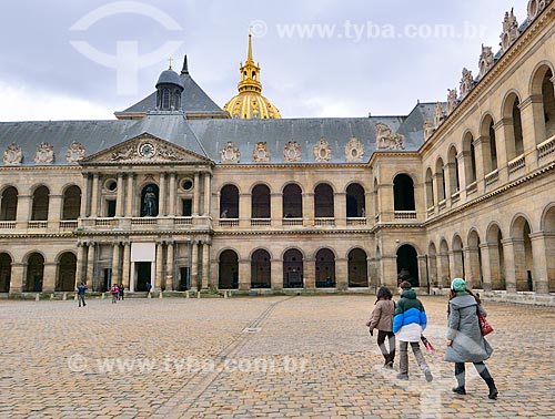  Subject: Courtyard of Musée historique de lArmée (Army Historical Museum) / Place: Paris - France - Europe / Date: 02/2012 