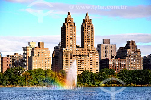  Subject: Jacqueline Kennedy Onassis Reservoir in Central Park (1857) / Place: Manhattan - New York - United States of America - North America / Date: 09/2010 