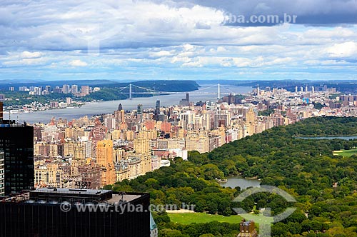  Subject: Central Park with the George Washington Bridge in the background / Place: Manhattan - New York - United States of America - North America / Date: 09/2010 