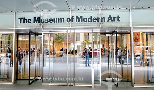  Subject: Entrance of Museum of Modern Art in New York / Place: Manhattan - New York - United States of America - North America / Date: 09/2010 