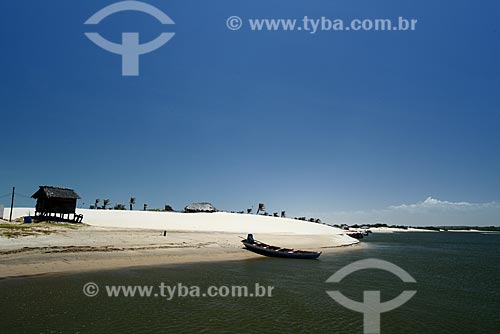  Subject: View of Preguicas river / Place: Barreirinhas city - Maranhao state (MA) - Brazil / Date: 10/2012 