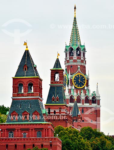  Subject: Kutafya Tower in Kremlin / Place: Moscow city - Russia - Europe / Date: 09/2010 