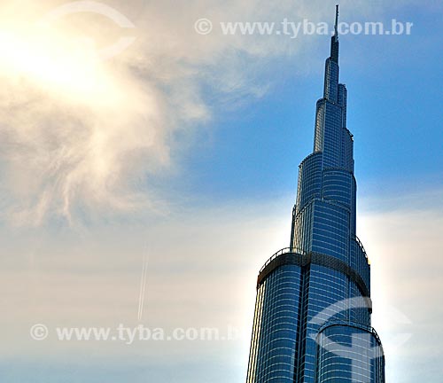  Subject: Burj Khalifa Building - tallest building in the world / Place: Dubai city - United Arab Emirates - Asia / Date: 01/2011 