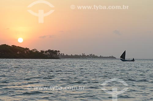  Subject: Sunset in Preguicas river / Place: Barreirinhas city - Maranhao state (MA) - Brazil / Date: 10/2012 