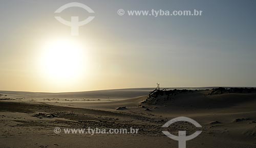  Subject: Sunset in Lencois Maranhenses National Park / Place: Barreirinhas city - Maranhao state (MA) - Brazil / Date: 10/2012 