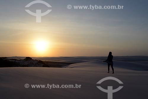  Subject: Sunset in Lencois Maranhenses National Park / Place: Barreirinhas city - Maranhao state (MA) - Brazil / Date: 10/2012 