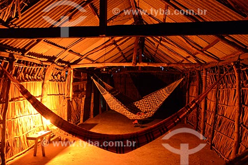  Subject: Hammock in houses in Lencois Maranhenses National Park / Place: Barreirinhas city - Maranhao state (MA) - Brazil / Date: 10/2012 