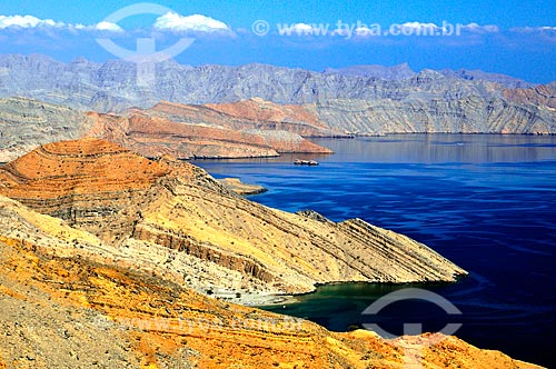  Subject: Khor Najd - important tourist spot of Oman / Place: Musandam city - Oman - Asia / Date: 02/2011 