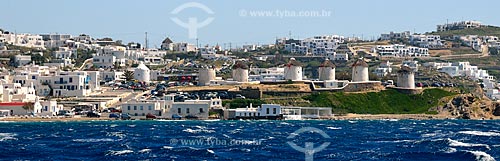  Subject: View of the Mykonos Island / Place: Mykonos Island - Greece - Europe / Date: 04/2011 