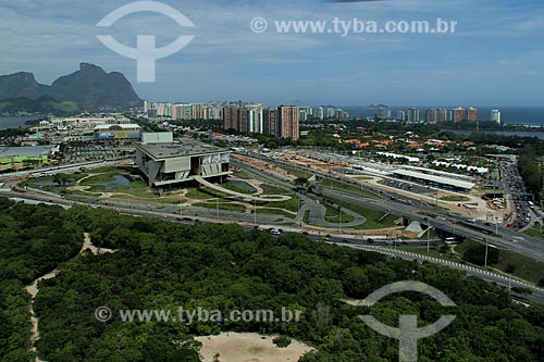  Subject: View of Bosque da Barra, Music City and terminal BRT (Bus Rapid Transit) on the right / Place: Barra da Tijuca neighborhood - Rio de Janeiro city (RJ ) - Brazil / Date: 01/12 