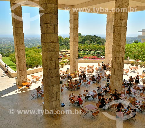  Subject: Getty Center restaurant / Place: Brentwood city - California state - United States of America - North America / Date: 08/2011 