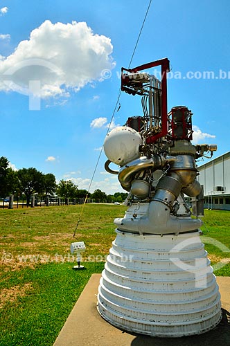  Subject: Propulsion system used in Project Mercury on Space Center Lyndon B. Johnson / Place: Houston city - Texas state - United States of America - North America / Date: 09/2011 