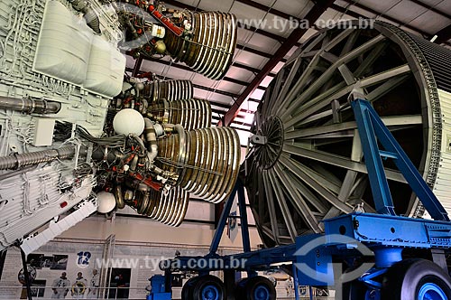  Subject: Saturn V spacecraft in Lyndon B. Johnson Space Center - Building 90 / Place: Houston city - Texas state - United States of America - North America / Date: 09/2011 