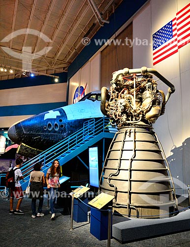  Subject: Propulsion system in Space Center Houston / Place: Houston city - Texas state - United States of America - North America / Date: 09/2011 