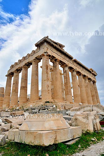  Subject: Columns of Partenon / Place: Athens city - Greece - Europe / Date: 04/2011 