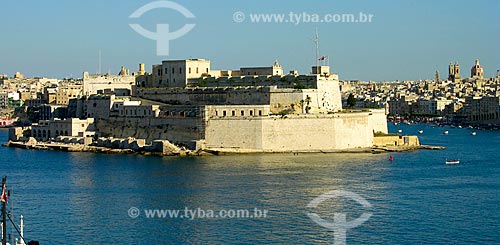  Subject: Fort Saint Angelo / Place: Birgu city - Republic of Malta - Europe / Date: 06/2008 