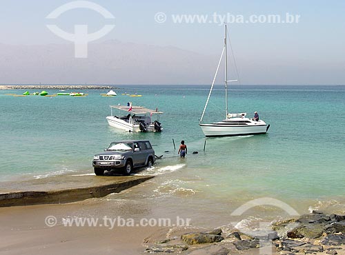  Subject: Boats in Oman Gulf / Place: Dibba city - United Arab Emirates - Asia / Date: 10/2008 