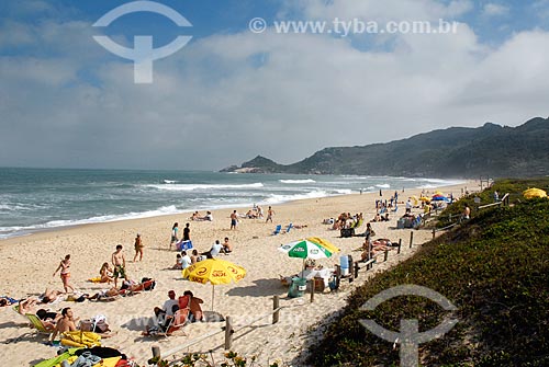  Subject: Bathers at the Praia Mole (Soft Beach) / Place: Santa Catarina state (SC) - Brazil / Date: 10/2011 