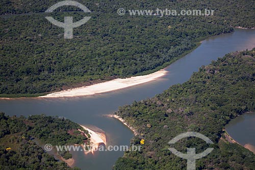  Subject: Aerial view of Xingu River / Place: Xingu Indigenous Park - Mato Grosso state (MT) - Brazil / Date: 08/2012 