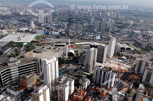  Subject: Aerial view of the Memorial of Latin America / Place: Barra Funda neighborhood - Sao Paulo city - Sao Paulo state (SP) - Brazil / Date: 11/2012 