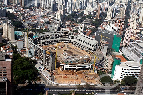  Subject: Construction of the Arena Palestra Italia - Stadium of Palmeiras / Place: Sao Paulo city - Sao Paulo state (SP) - Brazil / Date: 09/2012 