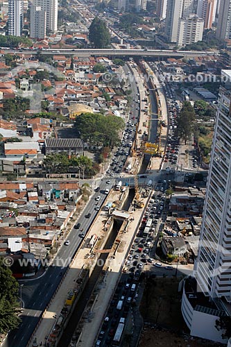  Subject: Works of the Monorail - Gold Line / Place: Sao Paulo city - Sao Paulo state (SP) - Brazil / Date: 09/2012 
