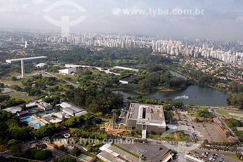  Subject: Aerial view of Ibirapuera Park / Place: Sao Paulo city - Sao Paulo state (SP) - Brazil / Date: 11/2012 