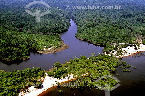  Subject: View of the Rio Negro and Amazon Rainforest / Place: Amazonas state (AM) - Brazil / Date: 04/2007 