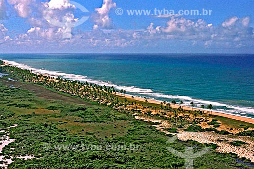  Subject: Beach in Sauipe Coast / Place: Sauipe Coast - Bahia (BA) state - Brazil / Date: 04/2007 