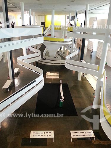  Subject: Inside of Ciccillo Matarazzo Pavilion - also known as Biennial Pavilion / Place: Ibirapuera Park - Sao Paulo city - Sao Paulo state (SP) - Brazil / Date: 12/2012 