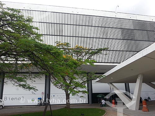  Subject: Facade of Ciccillo Matarazzo Pavilion - also known as Biennial Pavilion / Place: Ibirapuera Park - Sao Paulo city - Sao Paulo state (SP) - Brazil / Date: 12/2012 