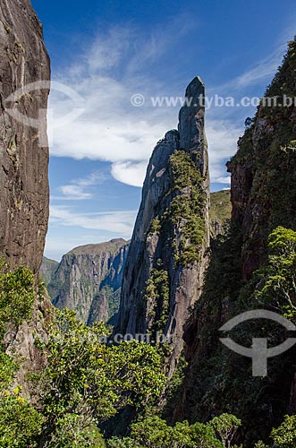  Subject: Agulha do Diabo (Devil Needle Mountain) in Serra dos Orgaos National Park / Place: Teresopolis city - Rio de Janeiro state (RJ) - Brazil / Date: 09/2012 