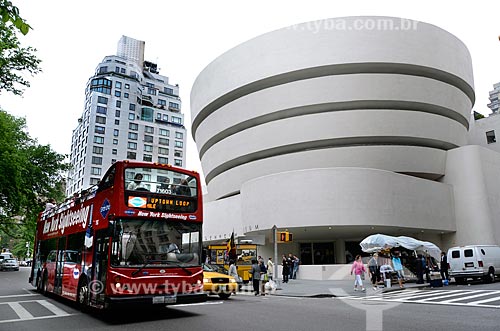  Subject: Facade of Solomon R. Guggenheim Museum (1959) / Place: Manhattan - New York - United States of America - North America / Date: 05/2011 