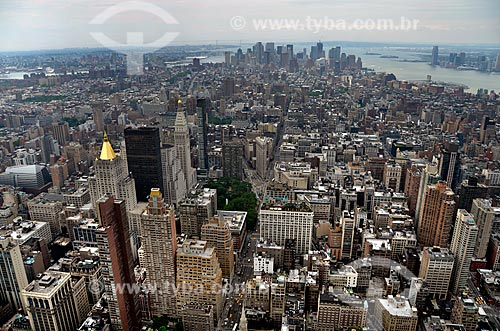  Subject: View from the terrace of the Empire State Building / Place: Manhattan - New York - United States of America - North America / Date: 06/2011 